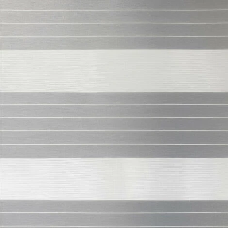 MADECOSTORE Store Enrouleur Jour Nuit Sans Percer - Gamme Must - Gris - L41 X H190cm - Gris 7 MADECOSTORE Store Enrouleur Jour Nuit Sans Percer - Gamme Must - Gris - L41 X H190cm - Gris – Image 5