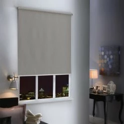 MADECOSTORE Store Enrouleur Occultant H190cm - Gamme Must - Gris éléphant - L54 X H190cm - Gris éléphant