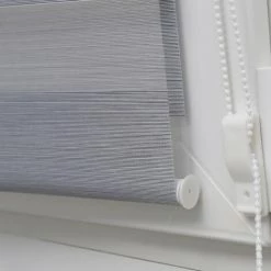 MADECOSTORE Store Enrouleur Jour Nuit Chic Sans Percer H160cm - Gris - L41 X H160cm - Gris -Promos Store Boutique 5602139 3