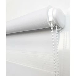 MADECOSTORE Store Enrouleur Jour Nuit Chaînette Coordonnée Sans Percer - Blanc - L41 X H190cm 10 MADECOSTORE Store Enrouleur Jour Nuit Chaînette Coordonnée Sans Percer - Blanc - L41 X H190cm -Promos Store Boutique 5602208 4