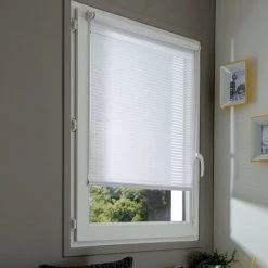 MADECOSTORE Store Enrouleur Tamisant Sans Percer - Blanc Ajouré - L66 X H170cm - Blanc Ajouré 8 MADECOSTORE Store Enrouleur Tamisant Sans Percer - Blanc Ajouré - L66 X H170cm - Blanc Ajouré -Promos Store Boutique 5602309 2