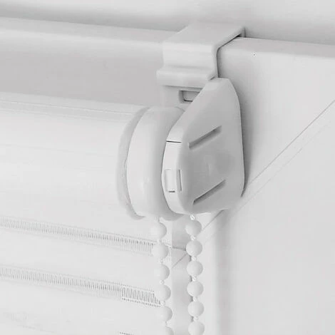 MADECOSTORE Store Enrouleur Tamisant Sans Percer - Blanc Ajouré - L66 X H170cm - Blanc Ajouré 5 MADECOSTORE Store Enrouleur Tamisant Sans Percer - Blanc Ajouré - L66 X H170cm - Blanc Ajouré – Image 3