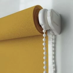 MADECOSTORE Store Enrouleur Tamisant Sans Percer - Moutarde - L46 X H170cm - Moutarde -Promos Store Boutique 5602332 4