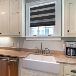 Randaco Duo Store Enrouleur Double Store Enrouleur Noir Stores Latéral Store Enrouleur Opaque Klemmfix Sans Perçage 70x120cm - Noir -Promos Store Boutique 56396578 4