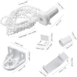 LTS FAFA Support De Store Enrouleur 3 Set 17mm Raccords De Store Enrouleur Sans Perçage Pièces De Rechange Store Enrouleur Pour Stores Enrouleurs -Promos Store Boutique 56640262 2