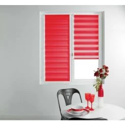 1001KDO POUR LA MAISON Store Enrouleur 60 X 90 Cm Day-night Rouge