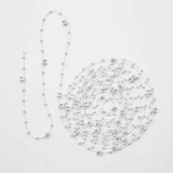 Madeco Chaînette Basse Pour Lattes Verticales De 89 Mm De Large Blanc 3,2m