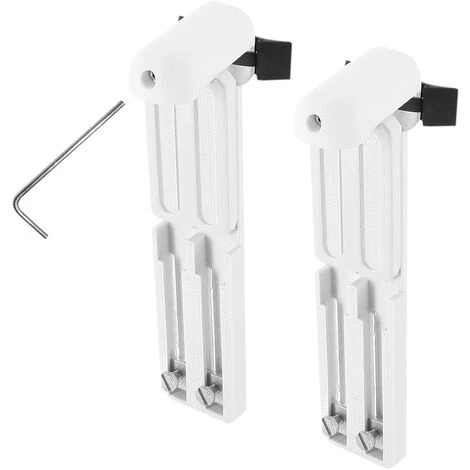 Support À Serrer Pour Fenêtre Aération Madeco U17/ Métal Blanc 2pcs 4 Support À Serrer Pour Fenêtre Aération Madeco U17/ Métal Blanc 2pcs – Image 2
