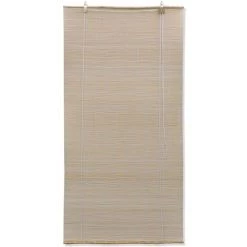 NOVA Rouleau à Rouleau Noir En Bambou Naturel Dans Différentes Tailles Store à Rouleau Bambou Naturel 80 X 160 Cm Taille : 80 X 160 Cm -Promos Store Boutique 57092405 2