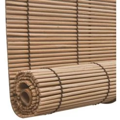 NOVA Divers Rideaux De Rideau De Bambou Brun Store Roulant En Bambou 80 X 220 Cm Marron Taille : 80x220 Cm -Promos Store Boutique 57095117 3