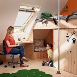 SWANEW Store Enrouleur Occultant Store Lucarne M08 100% Store Enrouleur Thermique Occultant Fenêtre Pour GGL GGU GHL Pour Velux -Promos Store Boutique 57504029 4