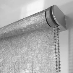 MADECOSTORE Store Enrouleur Voile Effet Frost - Gamme Must - Blanc Perle - L49 X H190cm - Blanc Perle -Promos Store Boutique 5821274 3