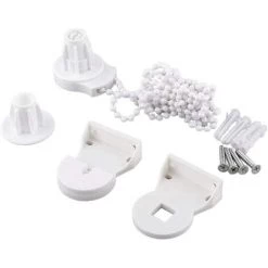 DKSFJKL 25mm Raccord De Store à Rouleau Kit De Réparation Support Accessoires De Store à Enrouleur Pièces De Rechange Embrayage Chaîne Pour Double Store Klemmfix Pour Store Ensemble Embrayage Chaîne