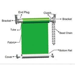 AOUGO Kit De Réparation De Pièces D'embrayage Pour Store Enrouleur 32mm Avec Supports Métalliques 9 AOUGO Kit De Réparation De Pièces D'embrayage Pour Store Enrouleur 32mm Avec Supports Métalliques -Promos Store Boutique 58575787 3
