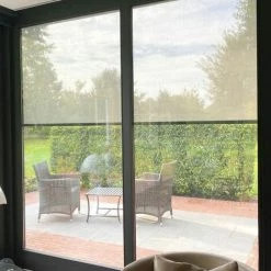 MADECOSTORE Store Extérieur Screen Anti-chaleur Motorisé Coffre Gris - Gris Clair - L120 X H180cm - Gris Clair -Promos Store Boutique 58996391 5