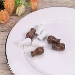 ROSIER Fenêtre Aveugle En Bois Cordon Boutons/Glands Corde En Bois Boule Suspendue Aveugle Petits Pendentifs BRICOLAGE Décoration De La Maison Craft Rideau (Brun 4pcs + Blanc 4pcs)——VEBTles 10 ROSIER Fenêtre Aveugle En Bois Cordon Boutons/Glands Corde En Bois Boule Suspendue Aveugle Petits Pendentifs BRICOLAGE Décoration De La Maison Craft Rideau (Brun 4pcs + Blanc 4pcs)——VEBTles -Promos Store Boutique 60512883 5