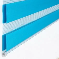 NOVA Stores à Rouleaux à Double Couche Pour Intérieurs Turquoise Divers Modèles Taille : 65x150 Cm -Promos Store Boutique 60806366 3