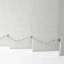 Chaînette Basse Store à Lamelles Verticales Orientables 89mm Madeco Gris 3,2m