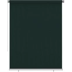 VidaXL Store Roulant D'extérieur 180x230 Cm Vert Foncé PEHD - Vert