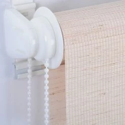 WOLTU 1 Pièce Store Enrouleur Double. Fixation Rapide Sans Perçage. Isolant Thermique. 55x150cm. Nature VH5525nt -Promos Store Boutique 62333422 4