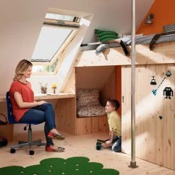 EINFEBEN Store Enrouleur Occultant Store Lucarne S08 100% Store Enrouleur Thermique Occultant Fenêtre Pour GGL GGU GHL Pour Velux -Promos Store Boutique 63582186 4