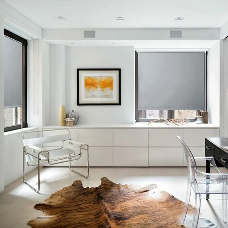 WOLTU 1x Store Enrouleur Occultant. Isolant Thermique Avec Revêtement Sans Perçage. 50x160cm Gris. TR5700gr02 4 WOLTU 1x Store Enrouleur Occultant. Isolant Thermique Avec Revêtement Sans Perçage. 50x160cm Gris. TR5700gr02 – Image 2