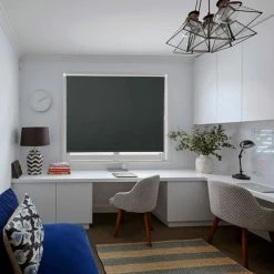 WOLTU 1x Store Enrouleur Occultant. Isolant Thermique Avec Revêtement Sans Perçage. 40x160cm Anthracite. TR5700an01 -Promos Store Boutique 63630936 3