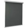 RHAFAYRE Store Enrouleur Occultant Sans Perçage - (Largeur Du Tissu-4cm ) - Avec Revêtement Argenté Isolation Thermique Avec Les Accessoires-Gris Foncé -35cm*160cm -Promos Store Boutique 63705056 1