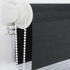 WOLTU 1 Pièce Store Enrouleur Double. Fixation Rapide Sans Perçage. Isolant Thermique. 55x150cm. Anthracite VH5525an -Promos Store Boutique 63728096 4