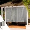 RELAX4LIFE Store Enrouleur Occultant Vertical 121x181cm En Tissu HDPE Et Chaîne De Perles, Store Roulant Extérieur Intérieur Montage Mur Plafond Pour Pergolas(121x181cm, Style 2, Gris) -Promos Store Boutique 64129786 1