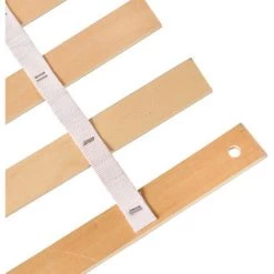 SWANEW Sommier à Lattes, Sommier à Lattes Roulantes, Confort, 28 Lattes, Matelas Pour Le Lit, Sommier à Roulettes Premium - Couleur Primaire -Promos Store Boutique 64175050 4