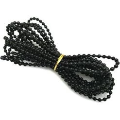 OSQI Chaîne De Perles Aveugles, Chaîne De Stores Verticaux, Accessoires De Stores Verticaux Chaîne De Perles Pour Stores Enrouleurs Pièces De Réparation Raccords De Réparation (Noir)