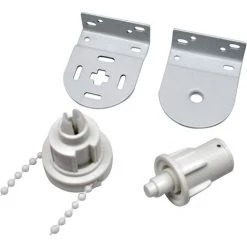 OSQI Kit De Store Enrouleur 32 Mm, Complet Avec Embrayage Pour Store Enrouleur Avec Chaîne De Cordon Pour Store Enrouleur, Support Pour Store Enrouleur, Connecteur De Chaîne Pour Store Enrouleur, Pièces De Rechange Pour Store Enrouleur, Raccords De Réparation.