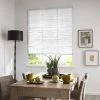 MADECOSTORE Store Enrouleur Tamisant Effet Wood - Gamme Must - Blanc - L49 X H190cm - Blanc -Promos Store Boutique 6560091 1