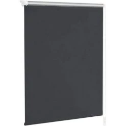 UISEBRT Store Enrouleur Occultant Thermique Klemmfix Sans Perçage - Avec Cordon De Serrage Latéral - Anthracite - 60 X 160 Cm