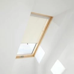 Store Enrouleur Tamisant Itzala Pour Fenêtres De Toit VELUX, CK01, C01, CK02, C02, CK04, C04 Beige -Promos Store Boutique 7330097 3