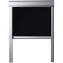 Store Occultant Itzala Compatible Avec Les Fenêtres De Toit VELUX, C02, CK02 Noir