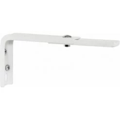 AVOSDIM Lot De 2 équerres Réglables Blanches Déport Entre 10 Et 16,5cm - Blanc