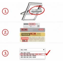 Store Occultant VELUX - Noir - Pour Fenêtre De Toit VELUX C02 -Promos Store Boutique 9425195 3