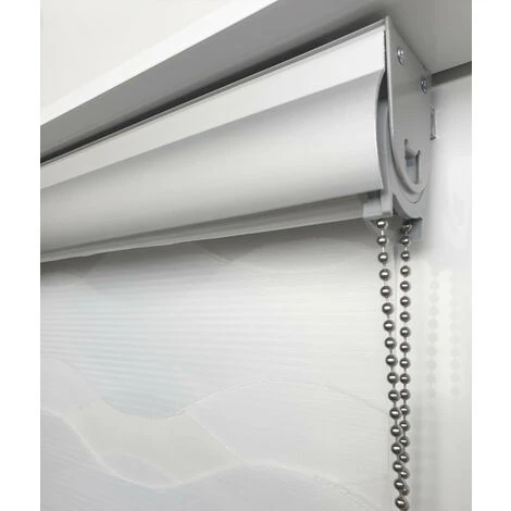 MADECOSTORE Store Enrouleur Jour Nuit Vague Avec Coffre - Gamme Must - Blanc - L63 X H160cm - Blanc 6 MADECOSTORE Store Enrouleur Jour Nuit Vague Avec Coffre - Gamme Must - Blanc - L63 X H160cm - Blanc – Image 4